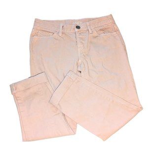 LOFT Light Pink Boyfriend Jeans Womens Mid-rise Size 24/00P
